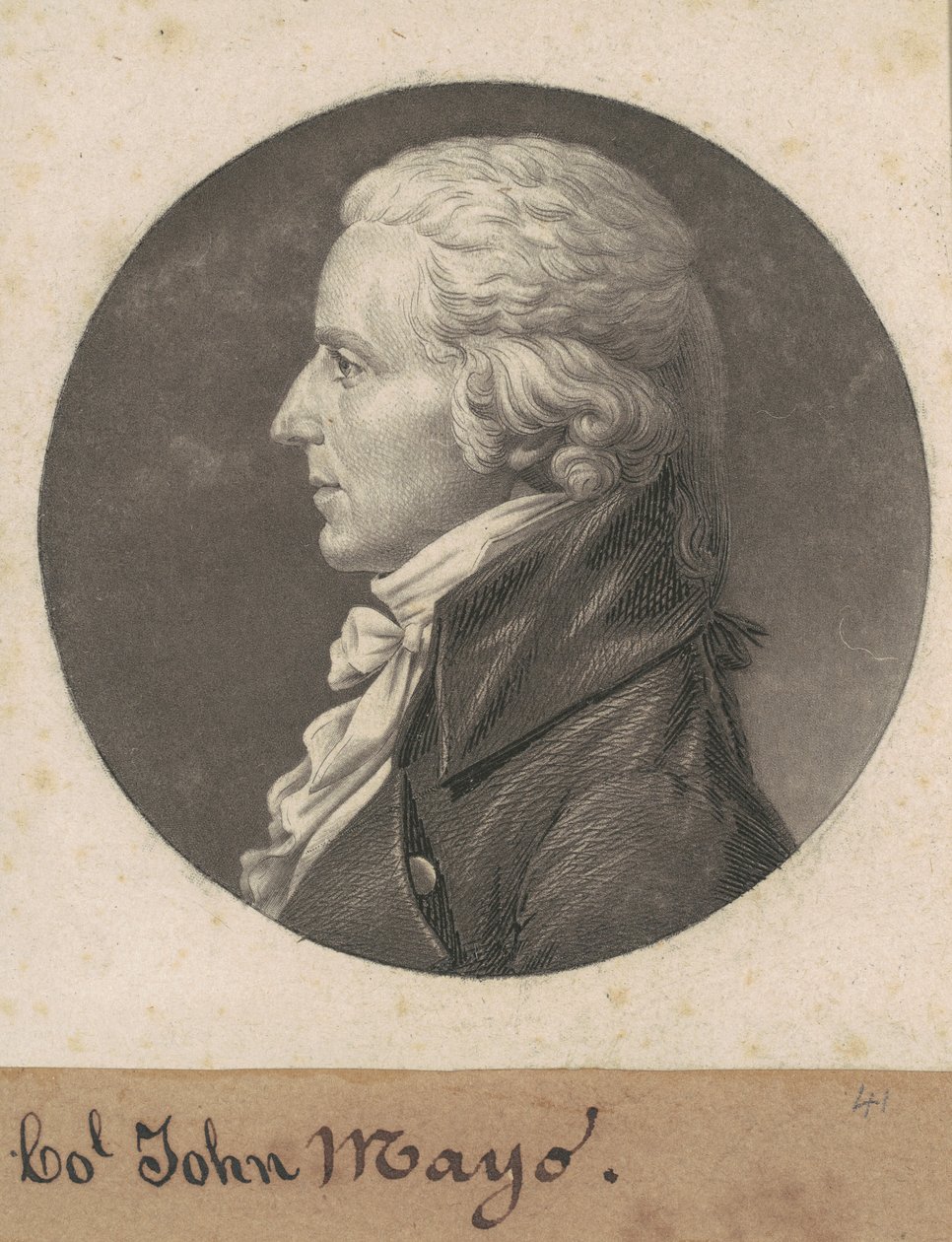 Johannes Maj II af Charles B. J. Févret de Saint Mémin