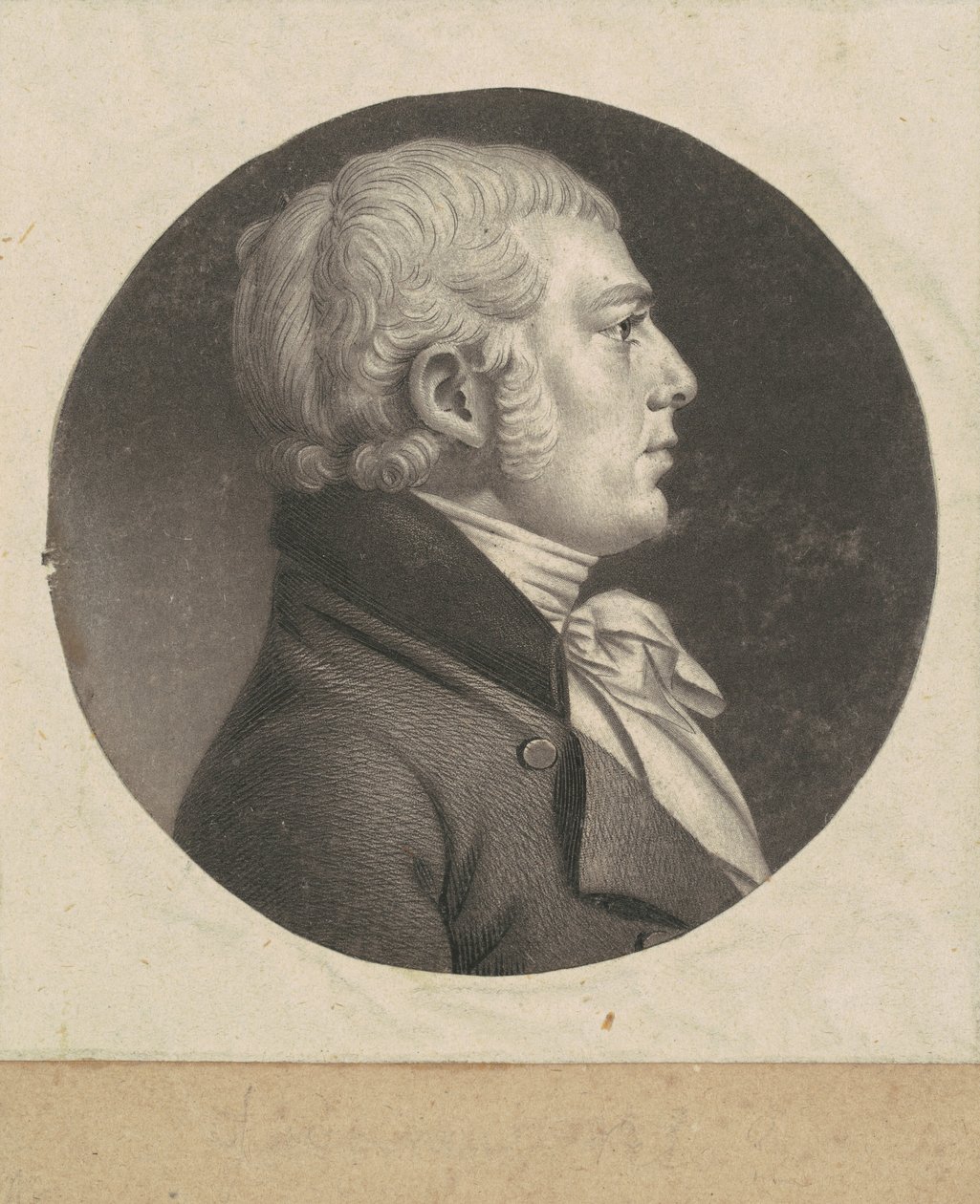 John Moore White af Charles B. J. Févret de Saint Mémin