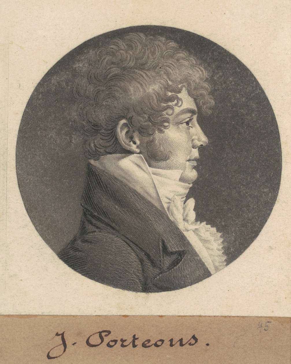 John Porteous af Charles B. J. Févret de Saint Mémin