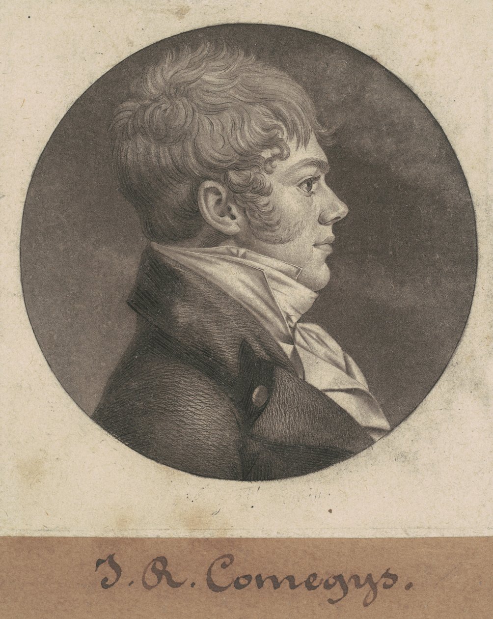 John R. Comegys af Charles B. J. Févret de Saint Mémin
