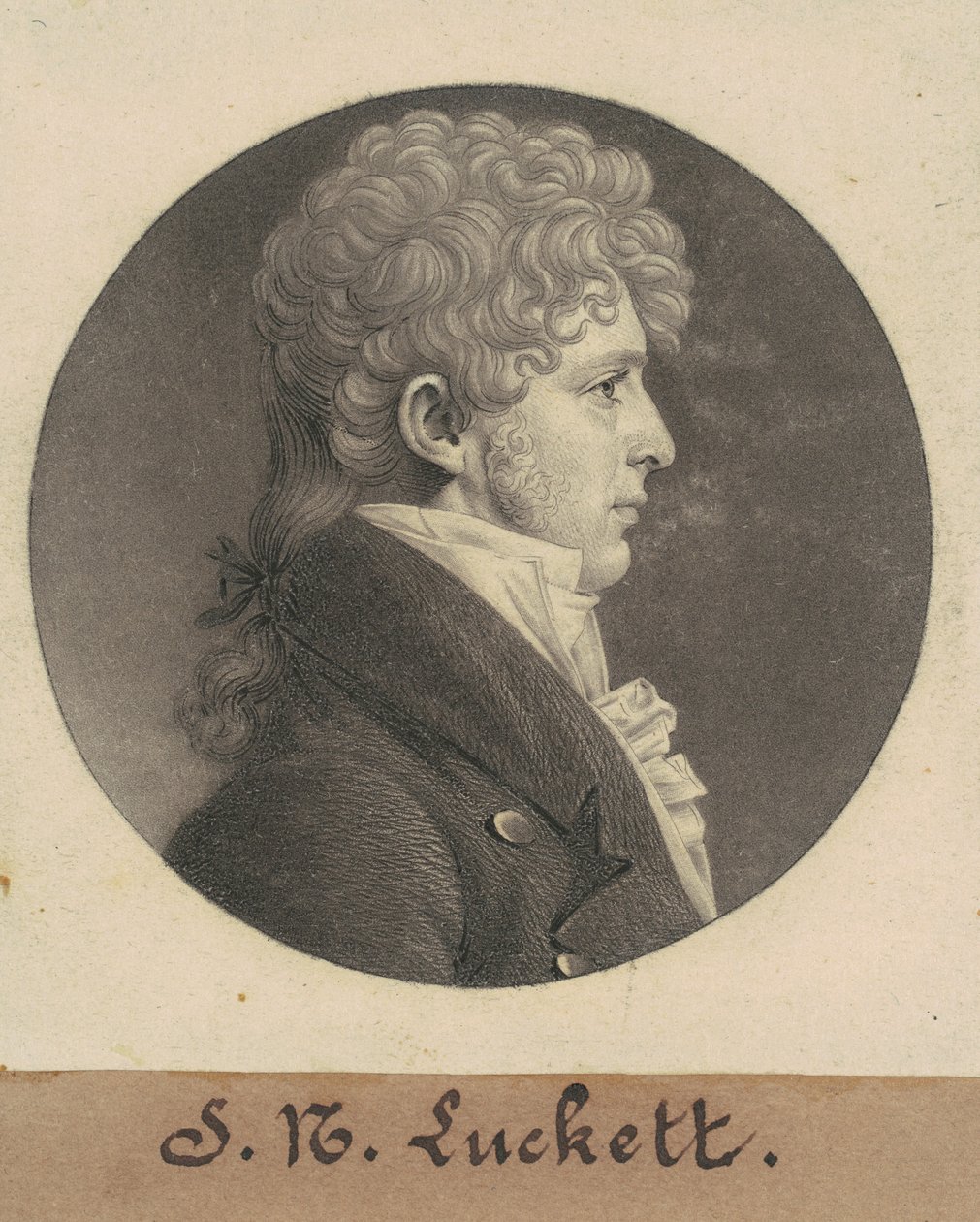 John Richards Triplett af Charles B. J. Févret de Saint Mémin