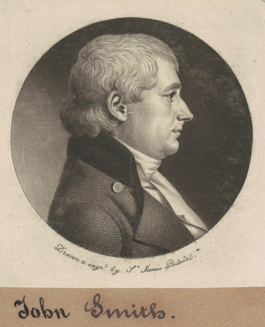 John Smith af Charles B. J. Févret de Saint Mémin