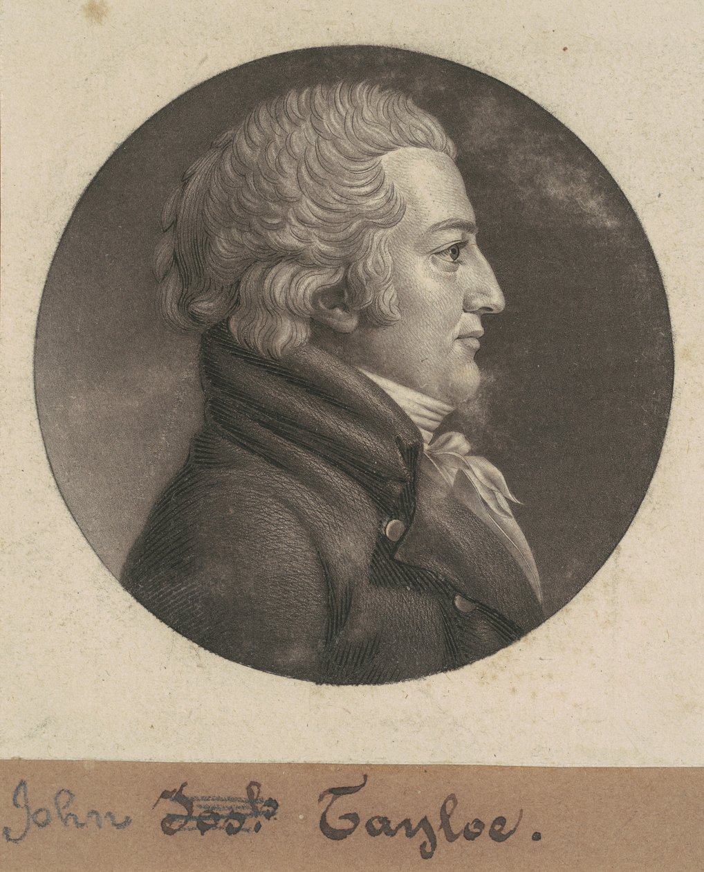 John Taylor III af Charles B. J. Févret de Saint Mémin