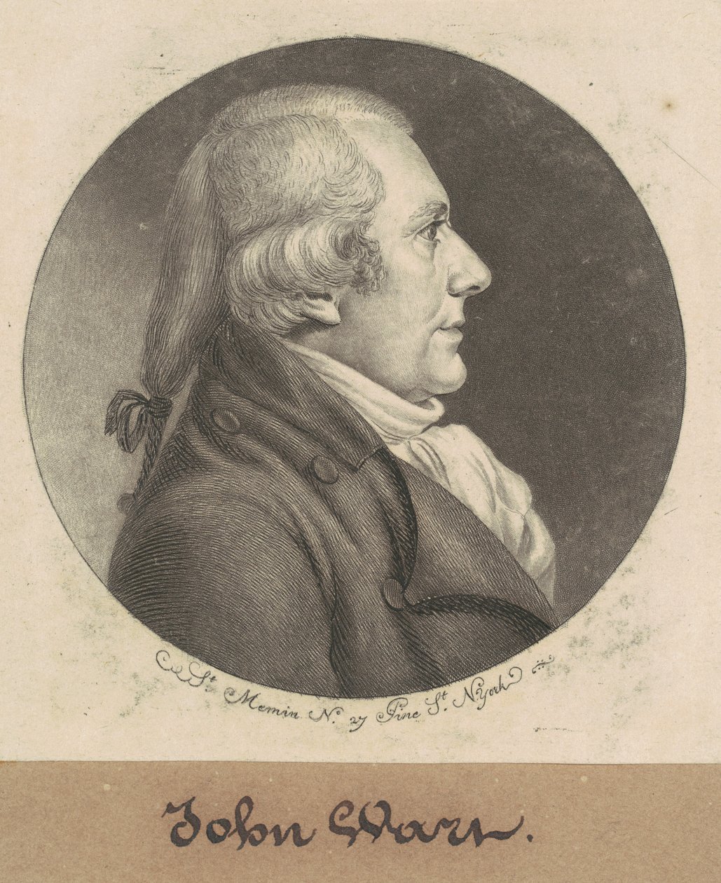 John Wart af Charles B. J. Févret de Saint Mémin