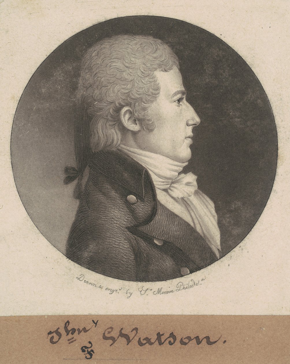 John Watson af Charles B. J. Févret de Saint Mémin