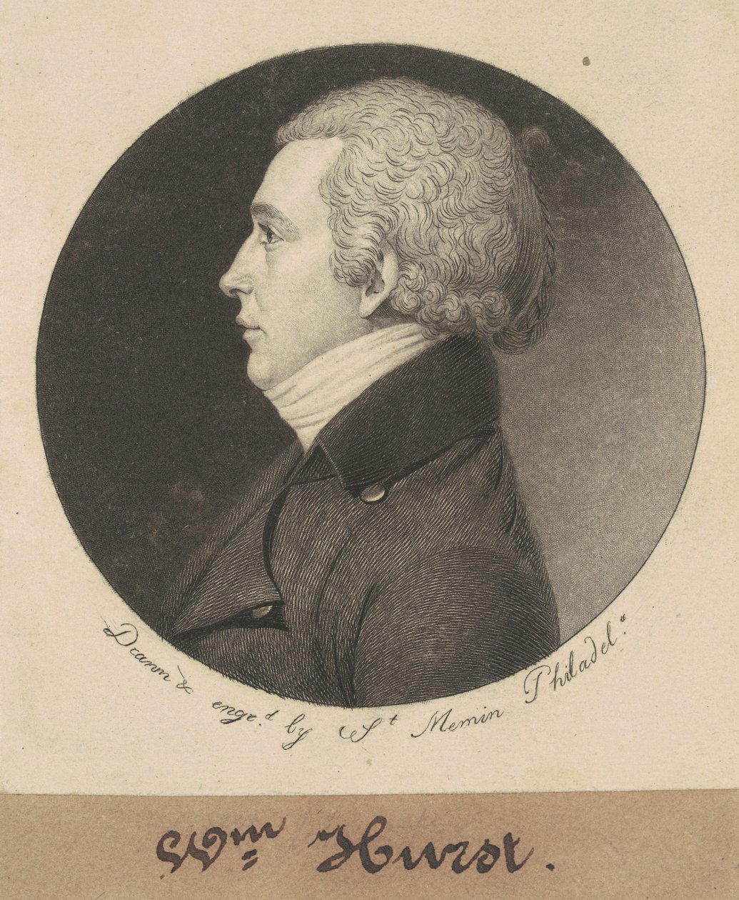 Jonathan Harvey Hurst af Charles B. J. Févret de Saint Mémin