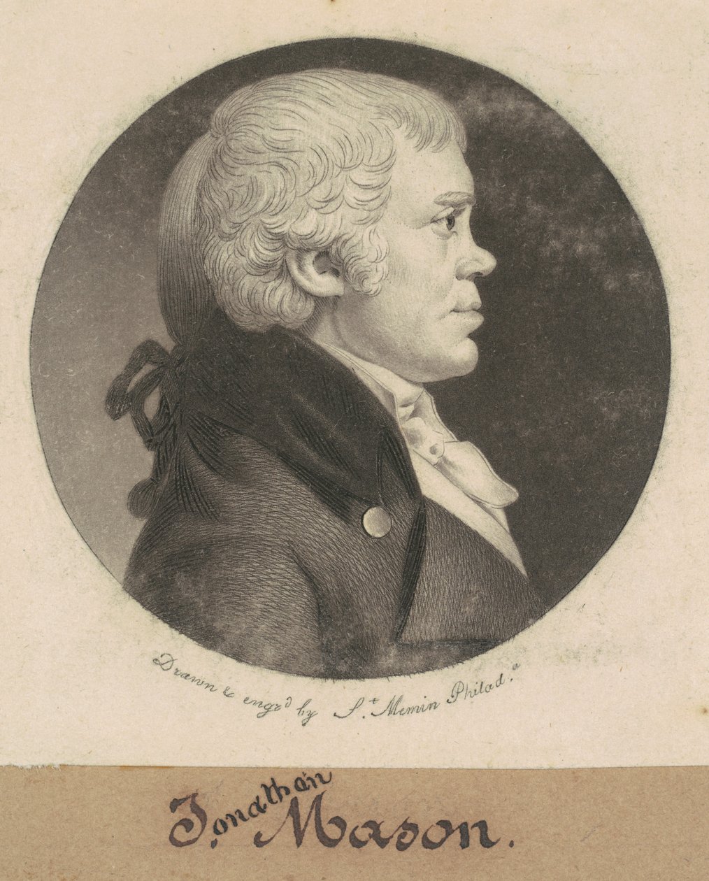 Jonathan Mason af Charles B. J. Févret de Saint Mémin