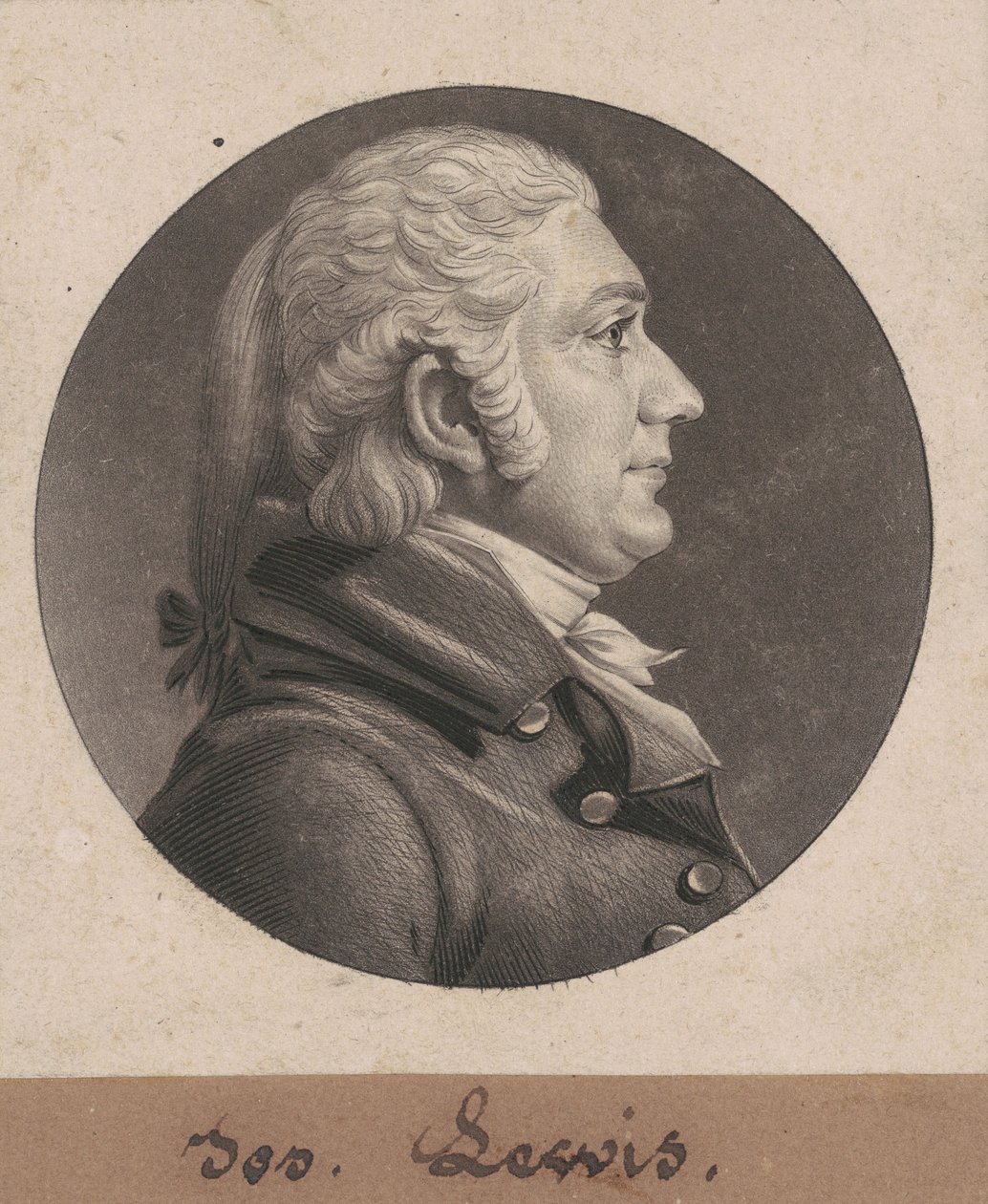 Joseph C. Lewis II af Charles B. J. Févret de Saint Mémin