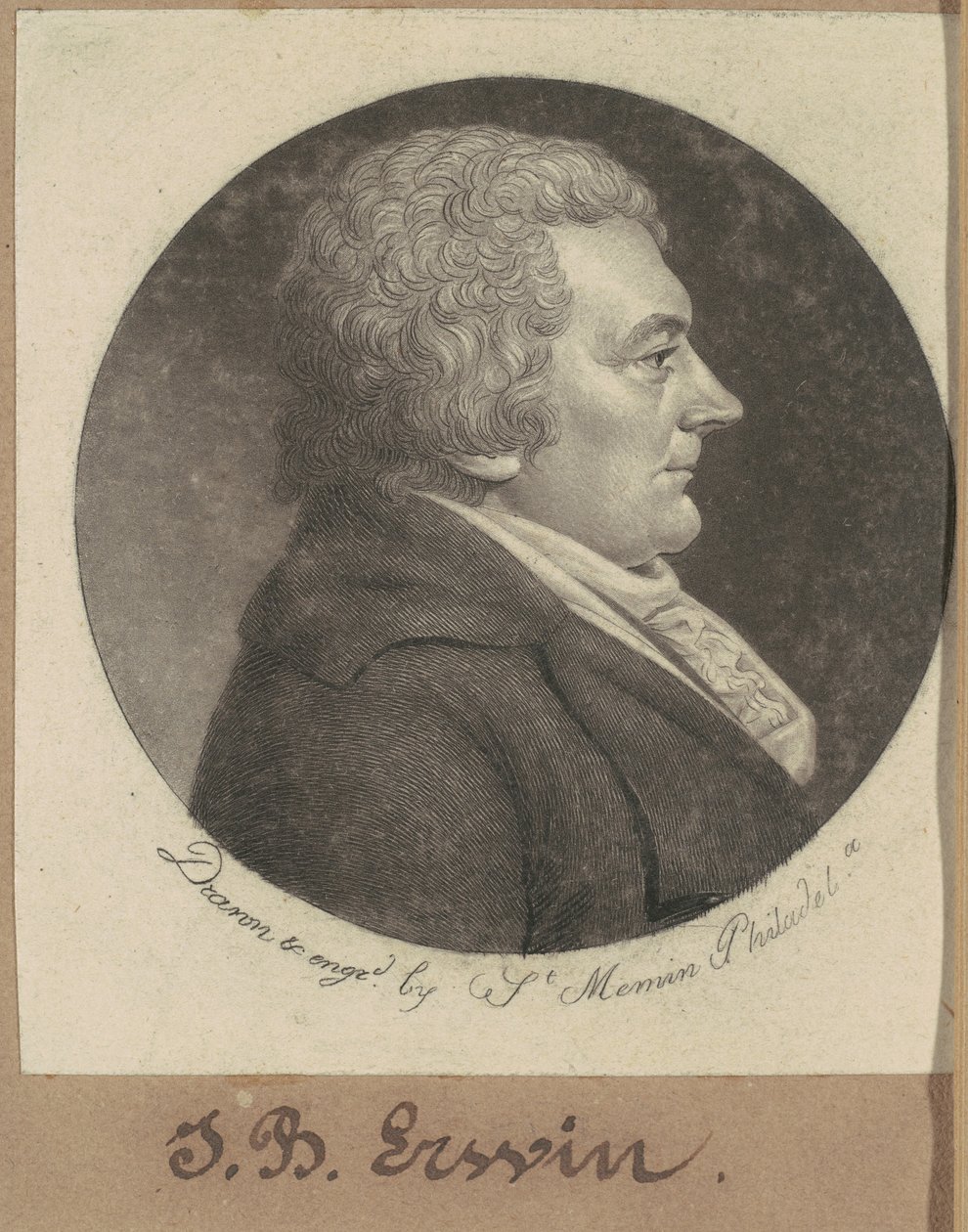 Joseph Erwin af Charles B. J. Févret de Saint Mémin