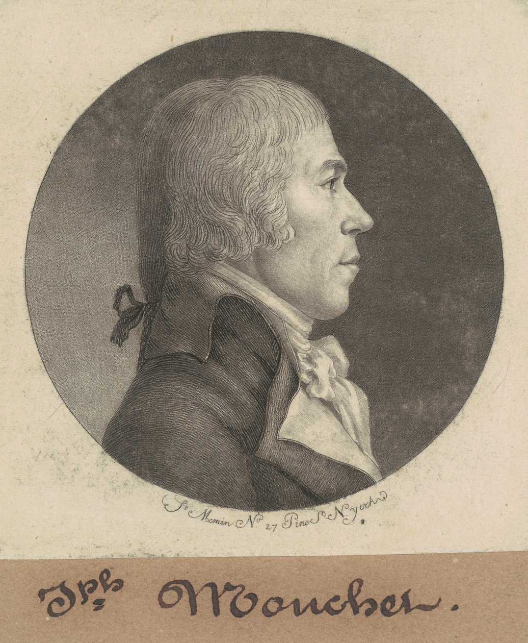 Joseph Mouchet af Charles B. J. Févret de Saint Mémin