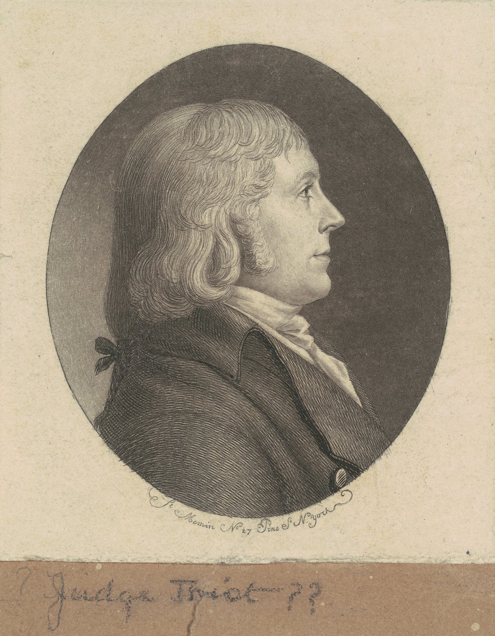 Dommer Trist af Charles B. J. Févret de Saint Mémin