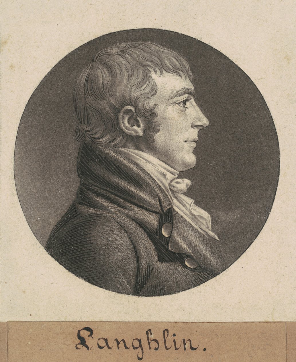 Laughlin af Charles B. J. Févret de Saint Mémin