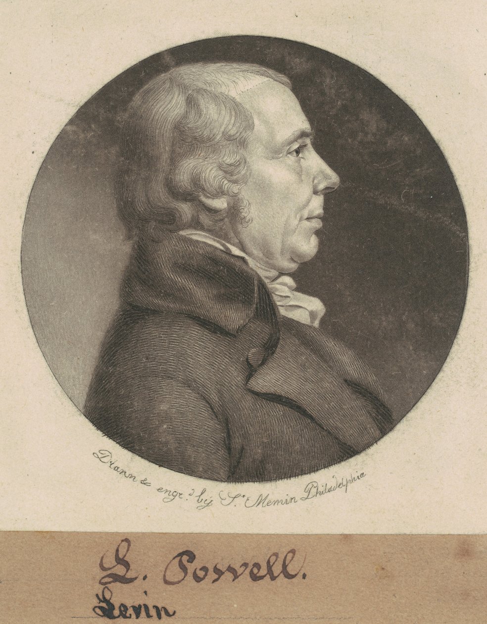 Livet Powell af Charles B. J. Févret de Saint Mémin