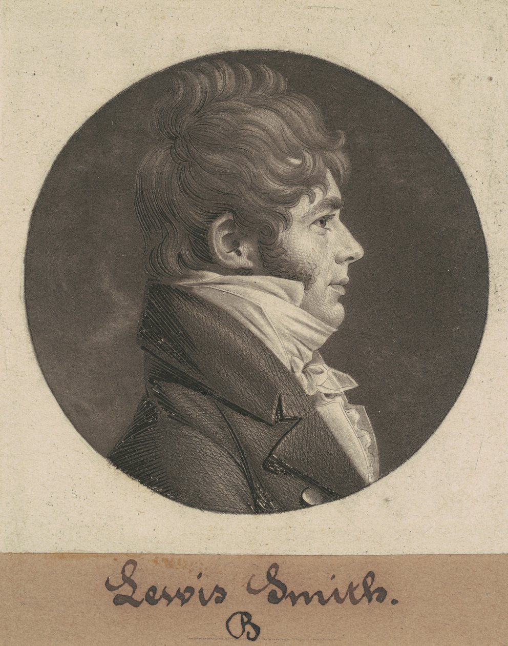 Louis Buchanan Smith af Charles B. J. Févret de Saint Mémin