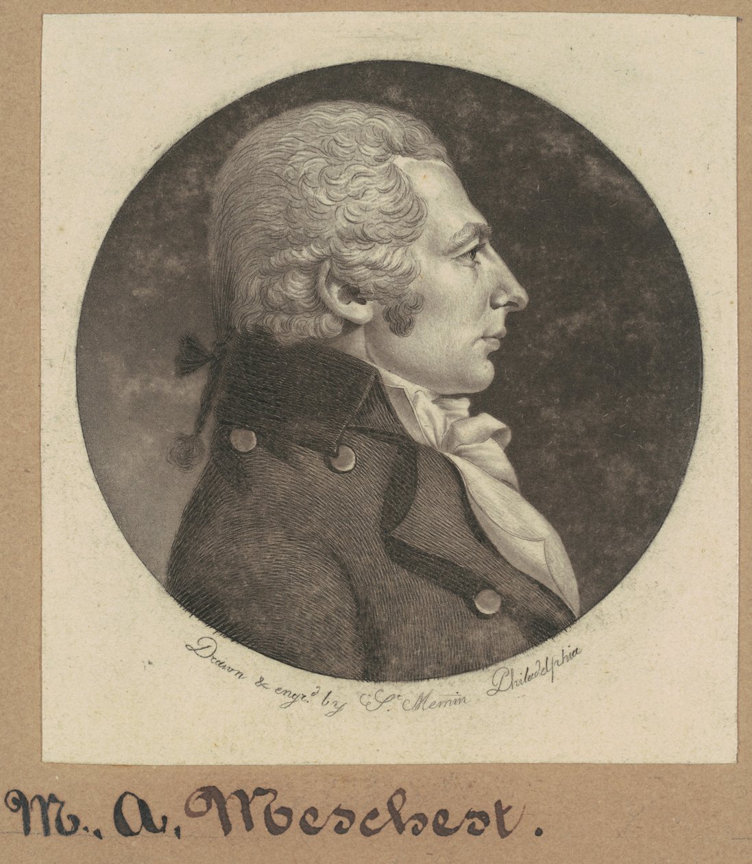 M. A. Meschert af Charles B. J. Févret de Saint Mémin
