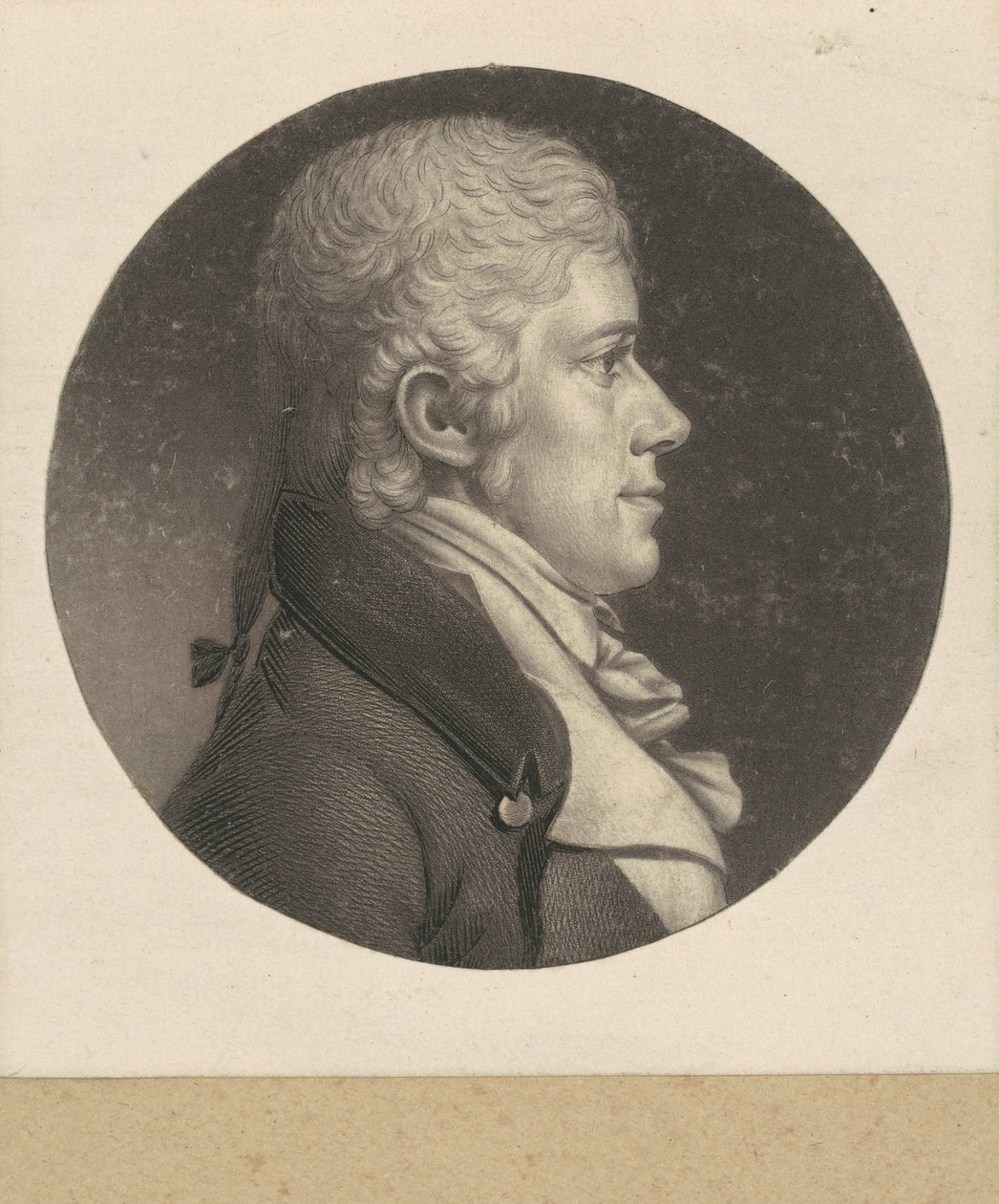 Mahlon Dickerson af Charles B. J. Févret de Saint Mémin