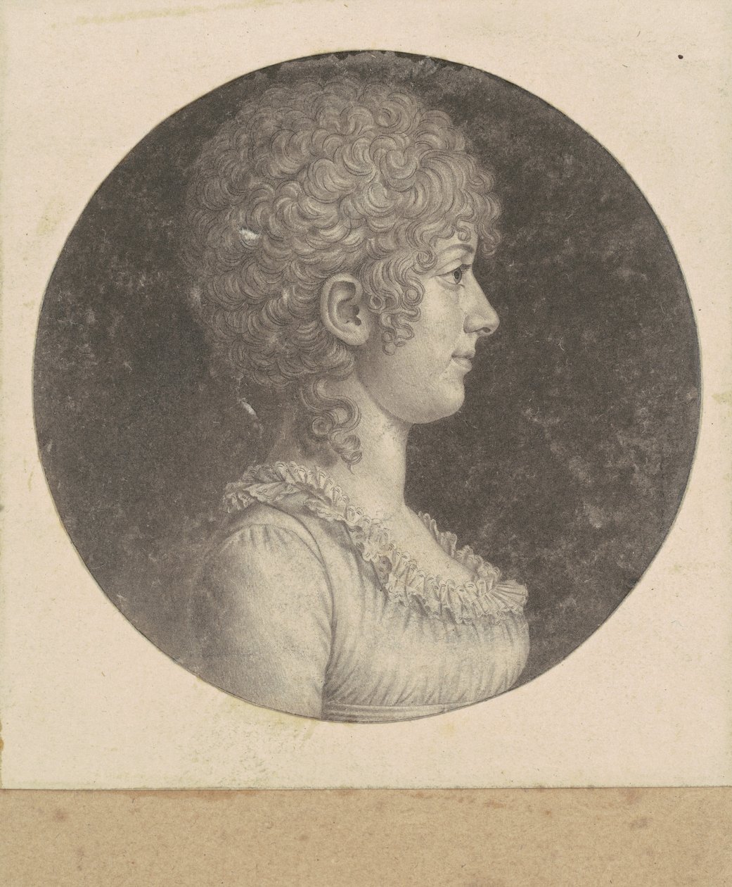 Margaret Polk af Charles B. J. Févret de Saint Mémin