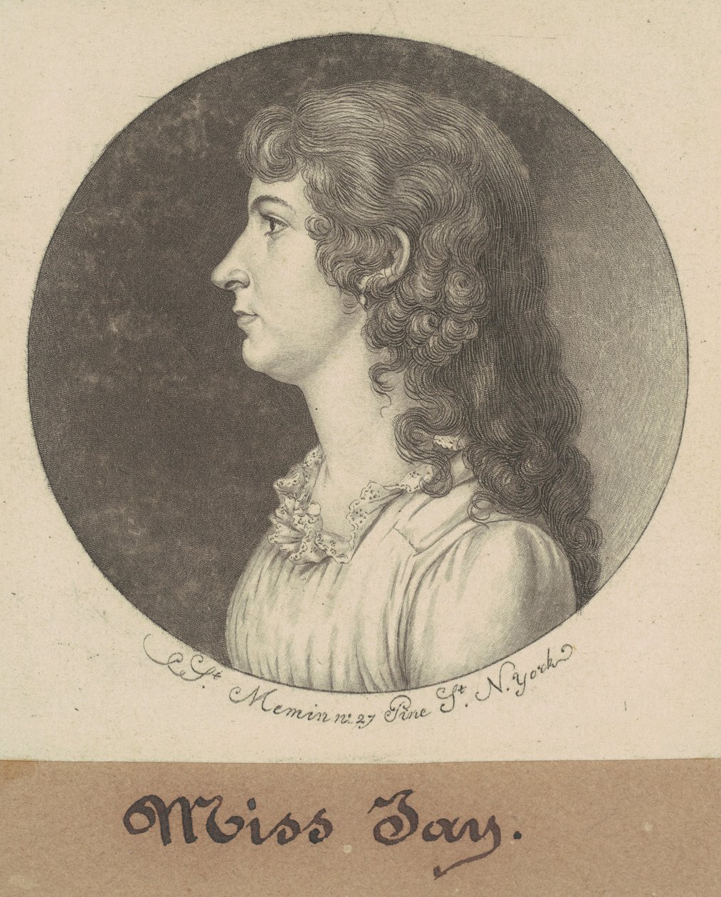 Maria Jay af Charles B. J. Févret de Saint Mémin