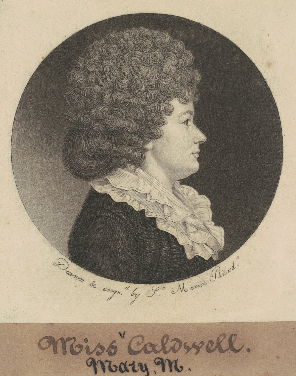 Mary M. Caldwell af Charles B. J. Févret de Saint Mémin