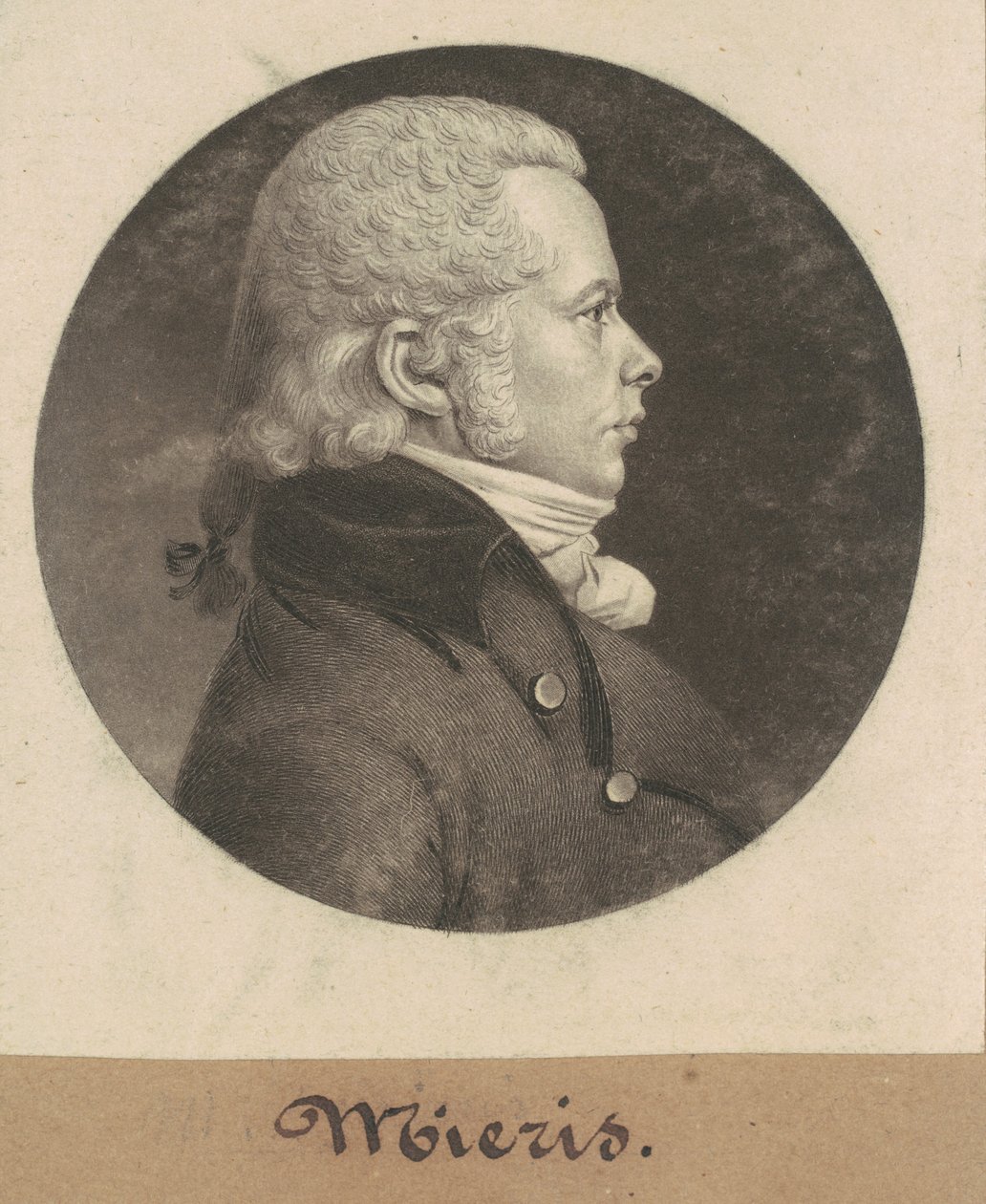 Mieris af Charles B. J. Févret de Saint Mémin