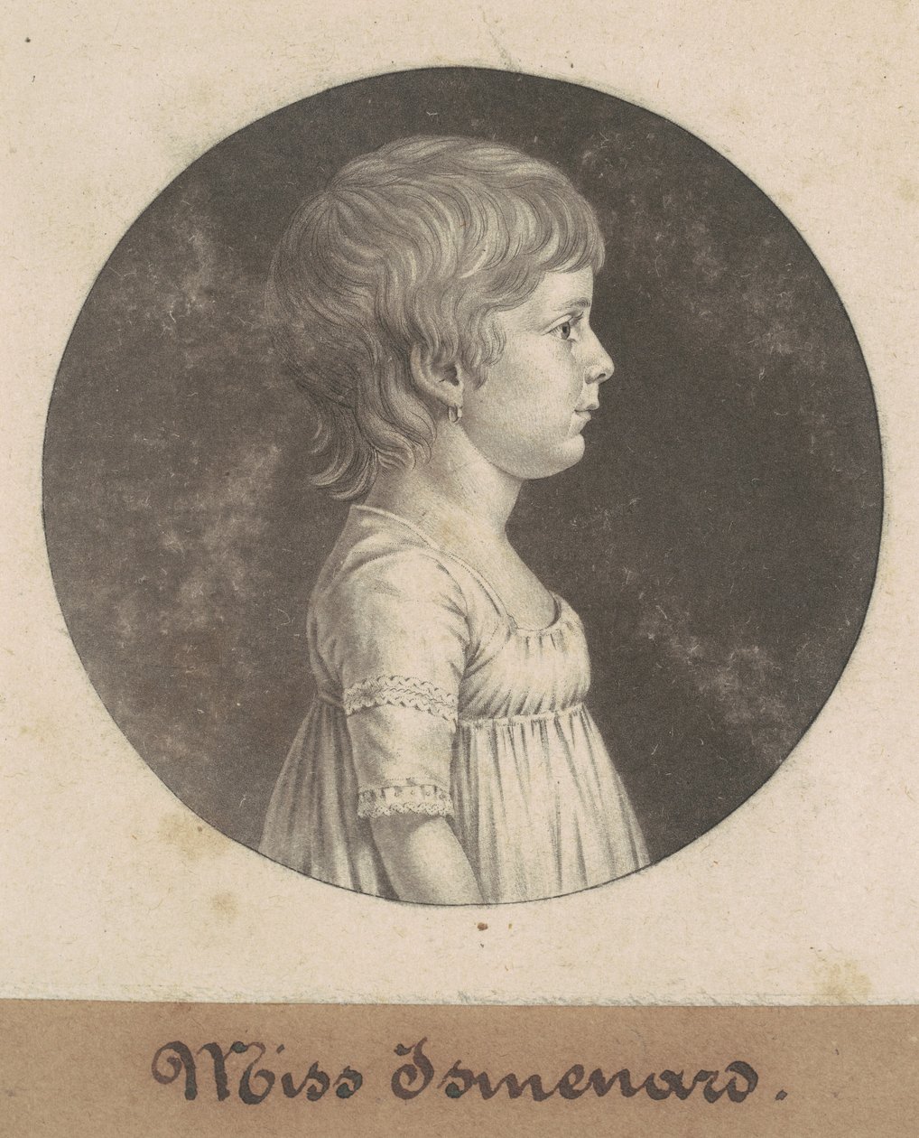 Frøken Ismenard af Charles B. J. Févret de Saint Mémin