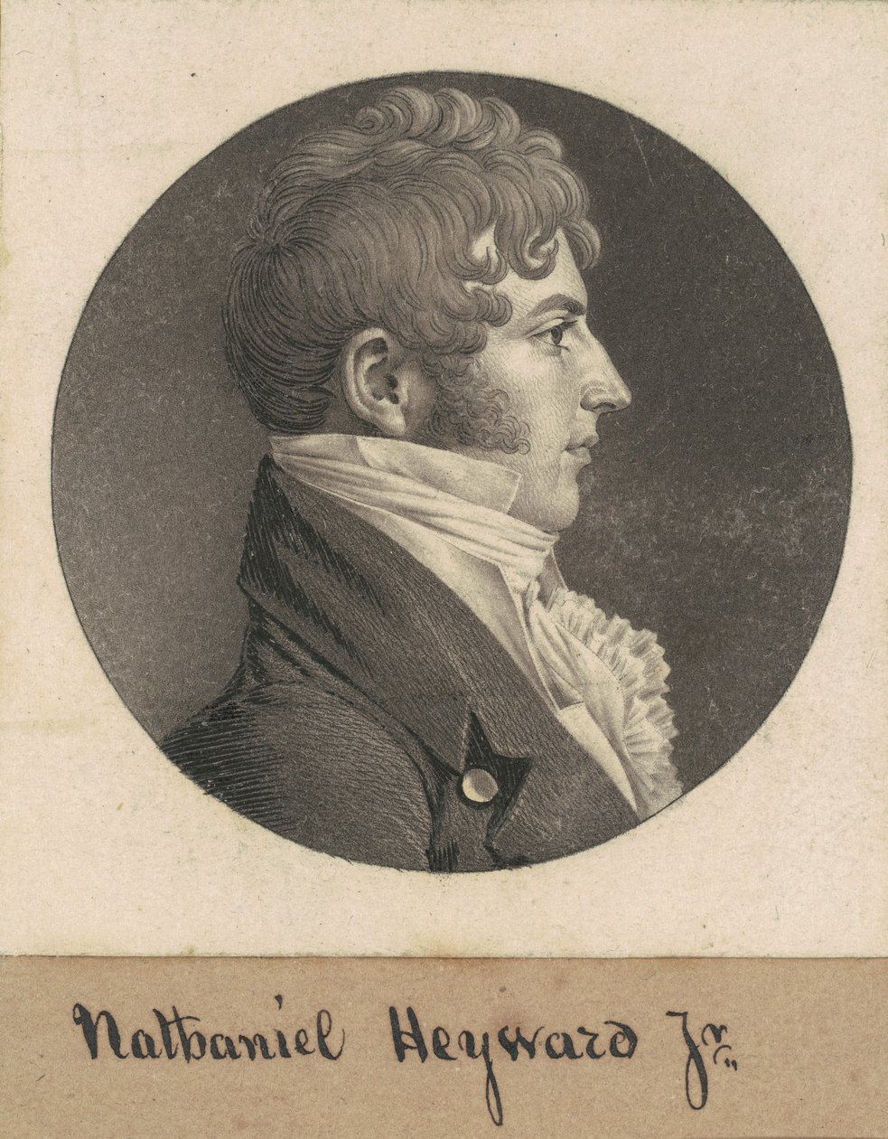 Nathaniel Heyward, Jr. af Charles B. J. Févret de Saint Mémin