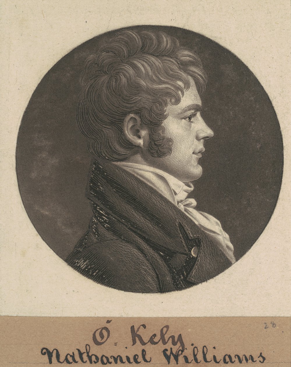 Nathaniel Williams af Charles B. J. Févret de Saint Mémin