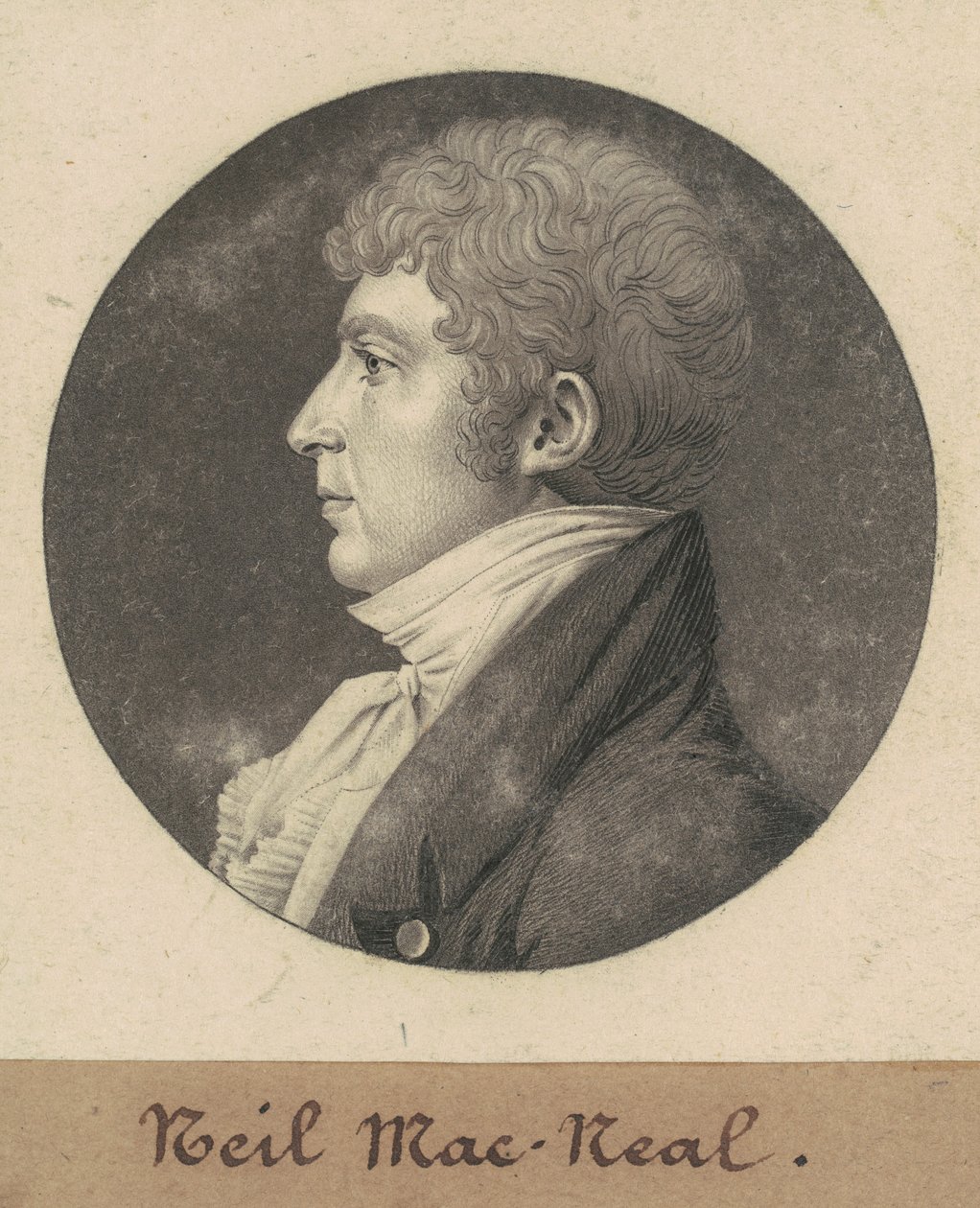 Neil McNeil af Charles B. J. Févret de Saint Mémin
