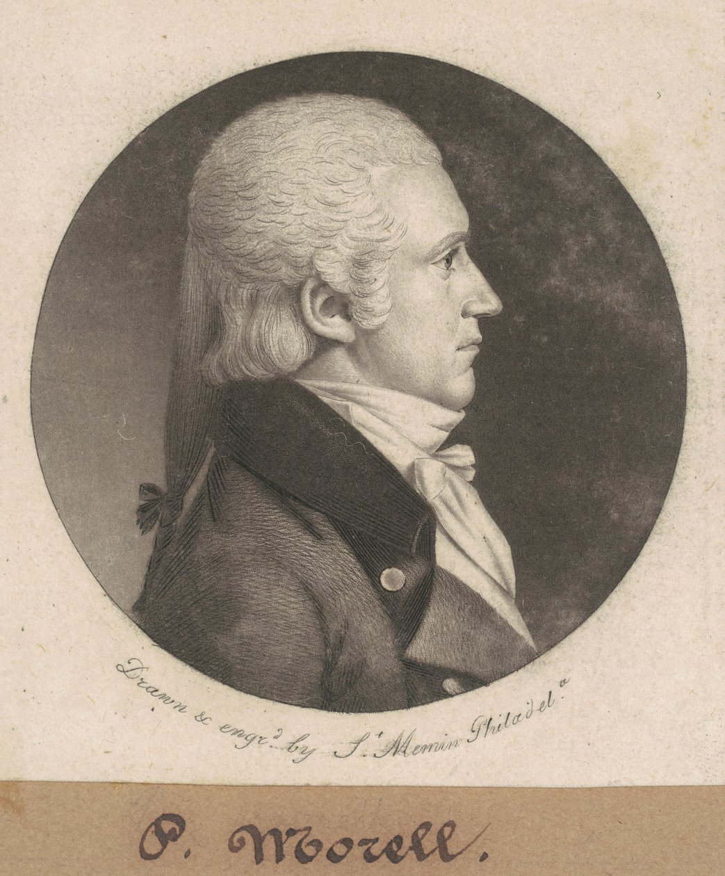 P. Morell af Charles B. J. Févret de Saint Mémin