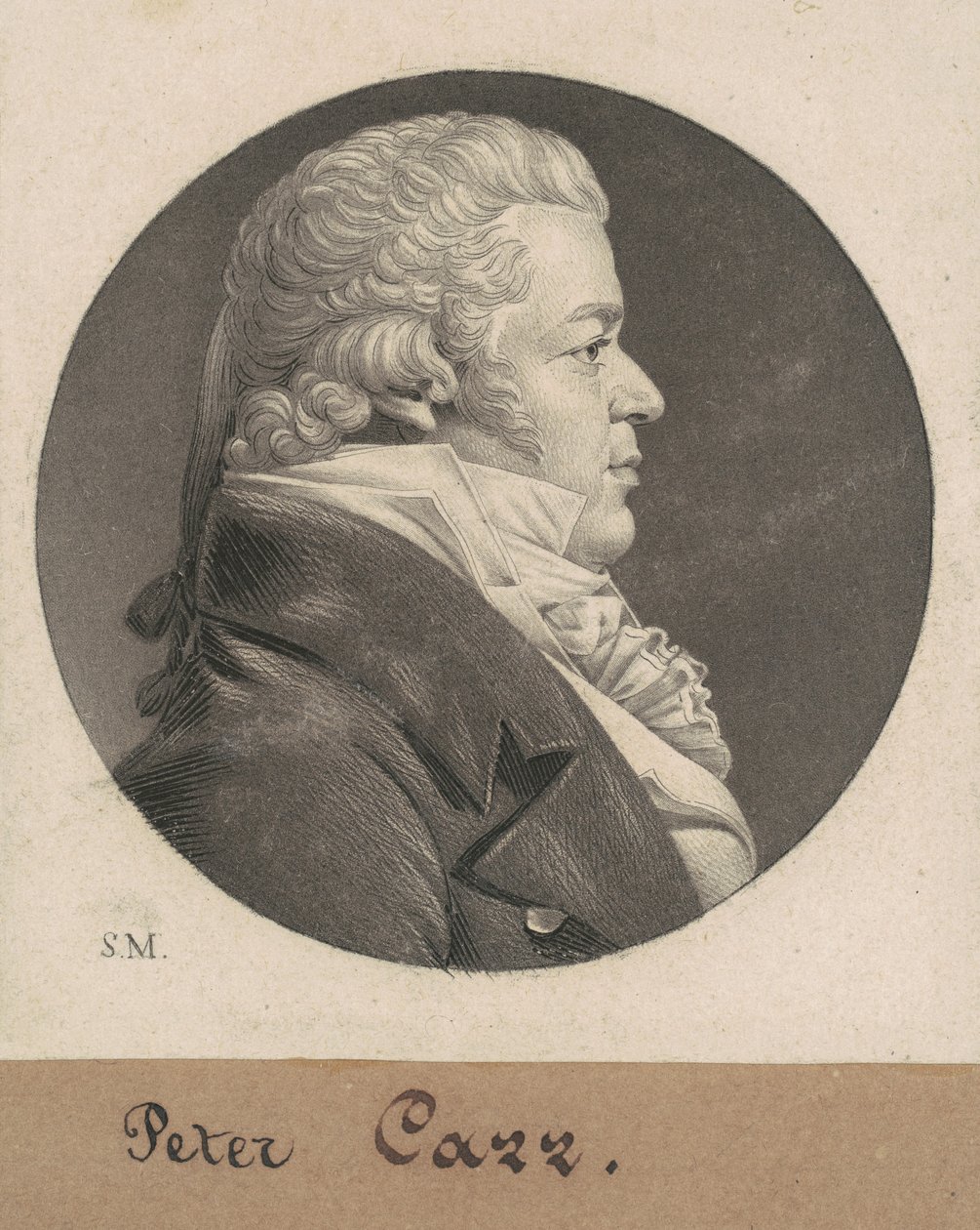 Peter Carr af Charles B. J. Févret de Saint Mémin