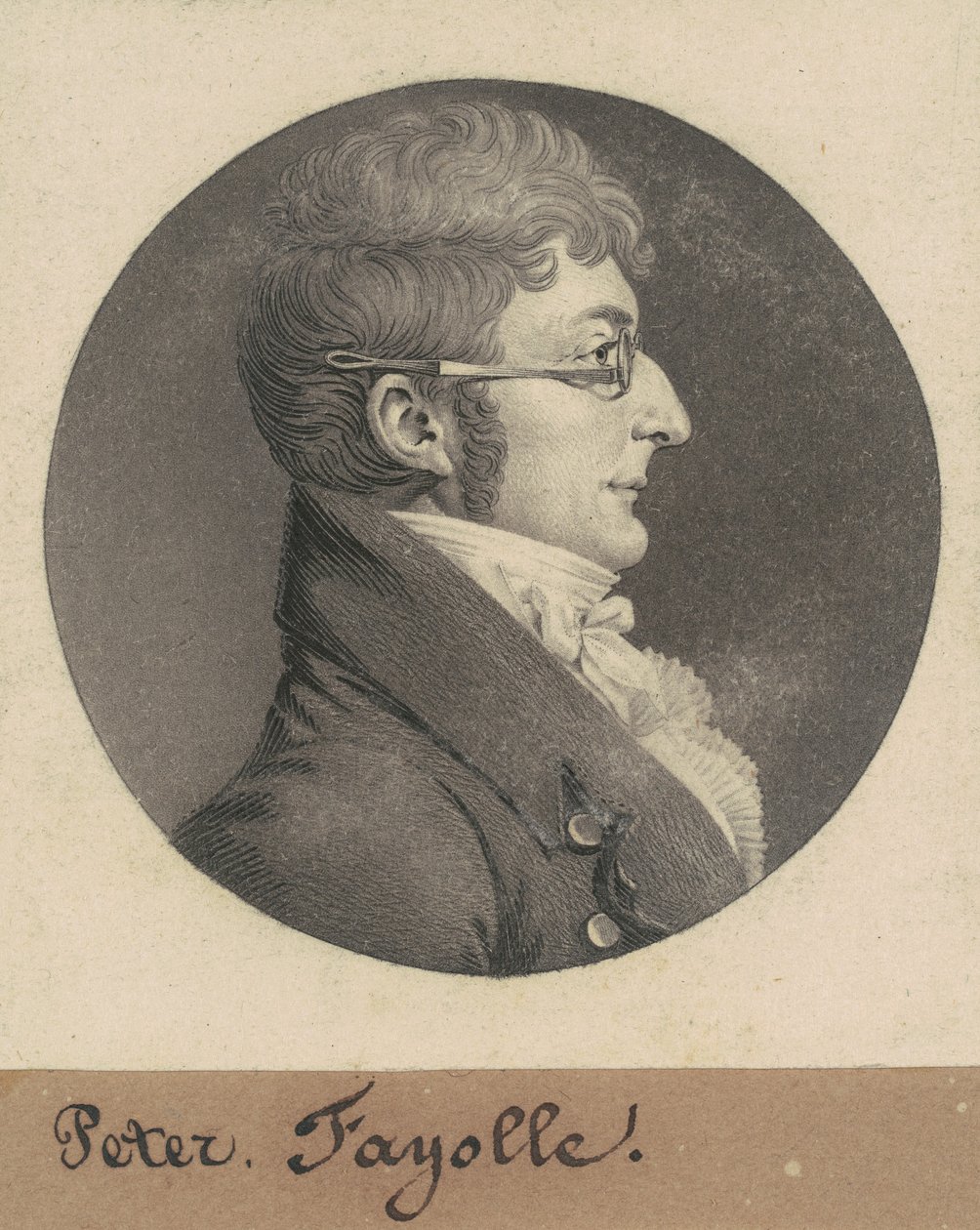 Peter Fayolle af Charles B. J. Févret de Saint Mémin