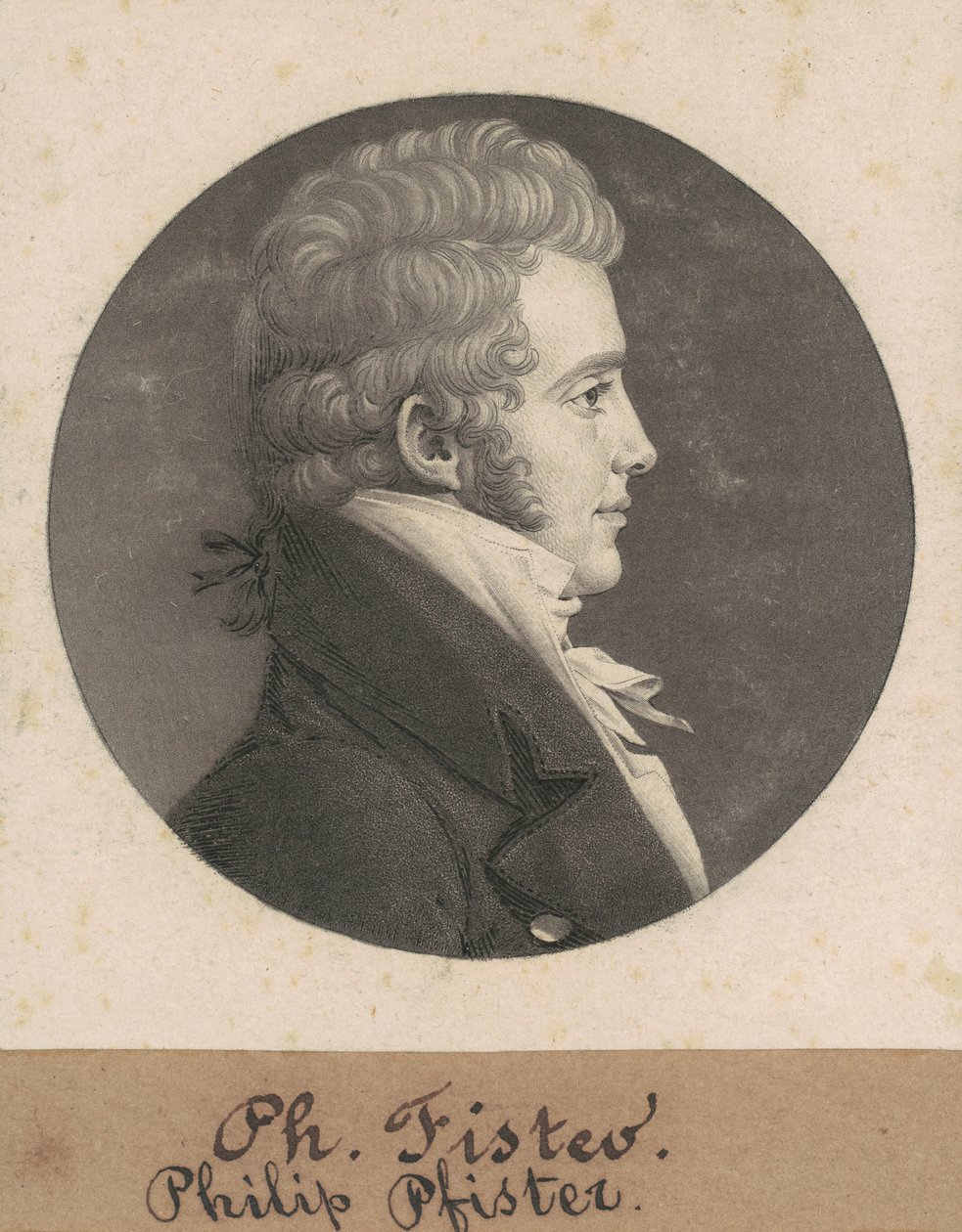 Philip Fister af Charles B. J. Févret de Saint Mémin