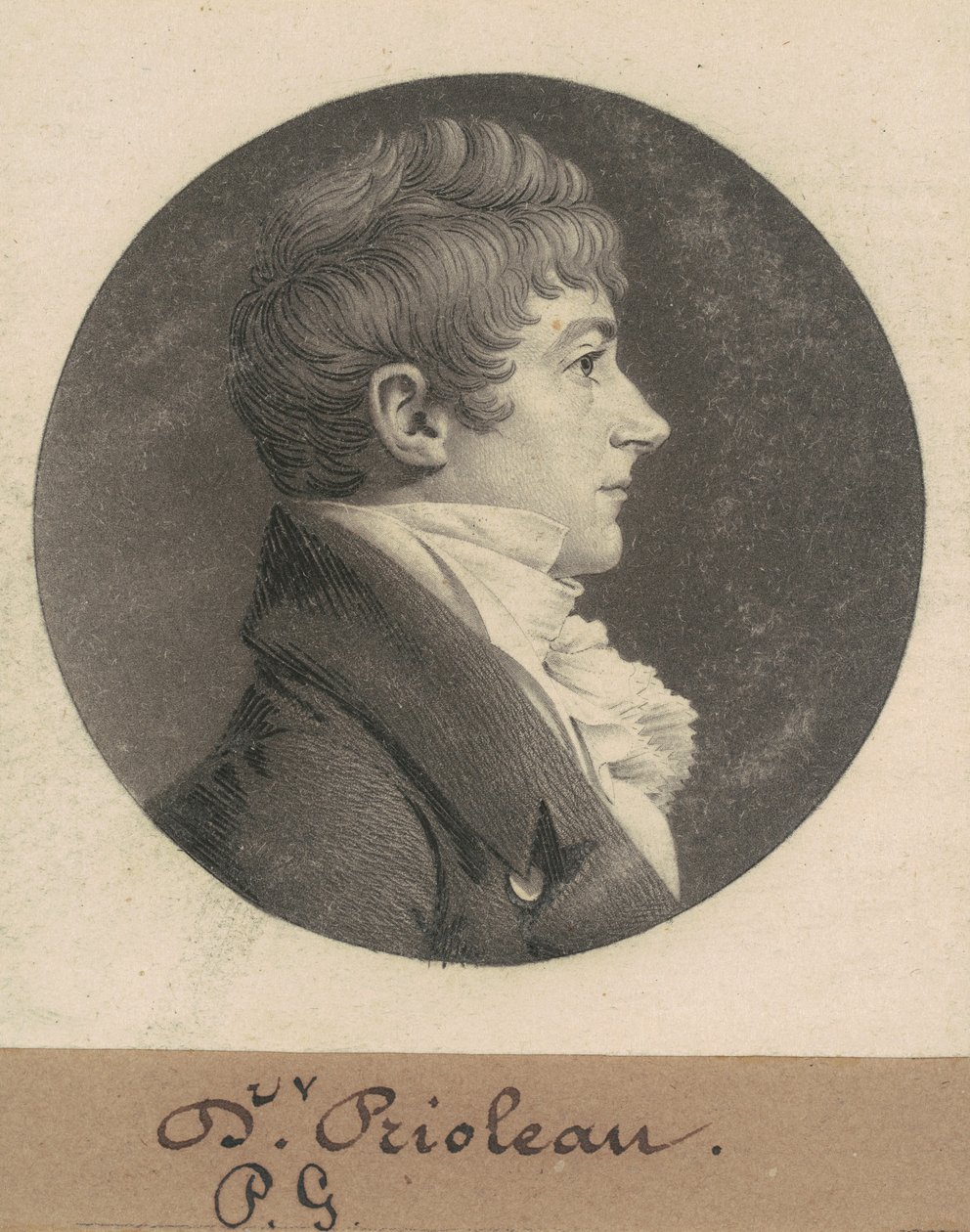 Philip Gendron Prioleau af Charles B. J. Févret de Saint Mémin
