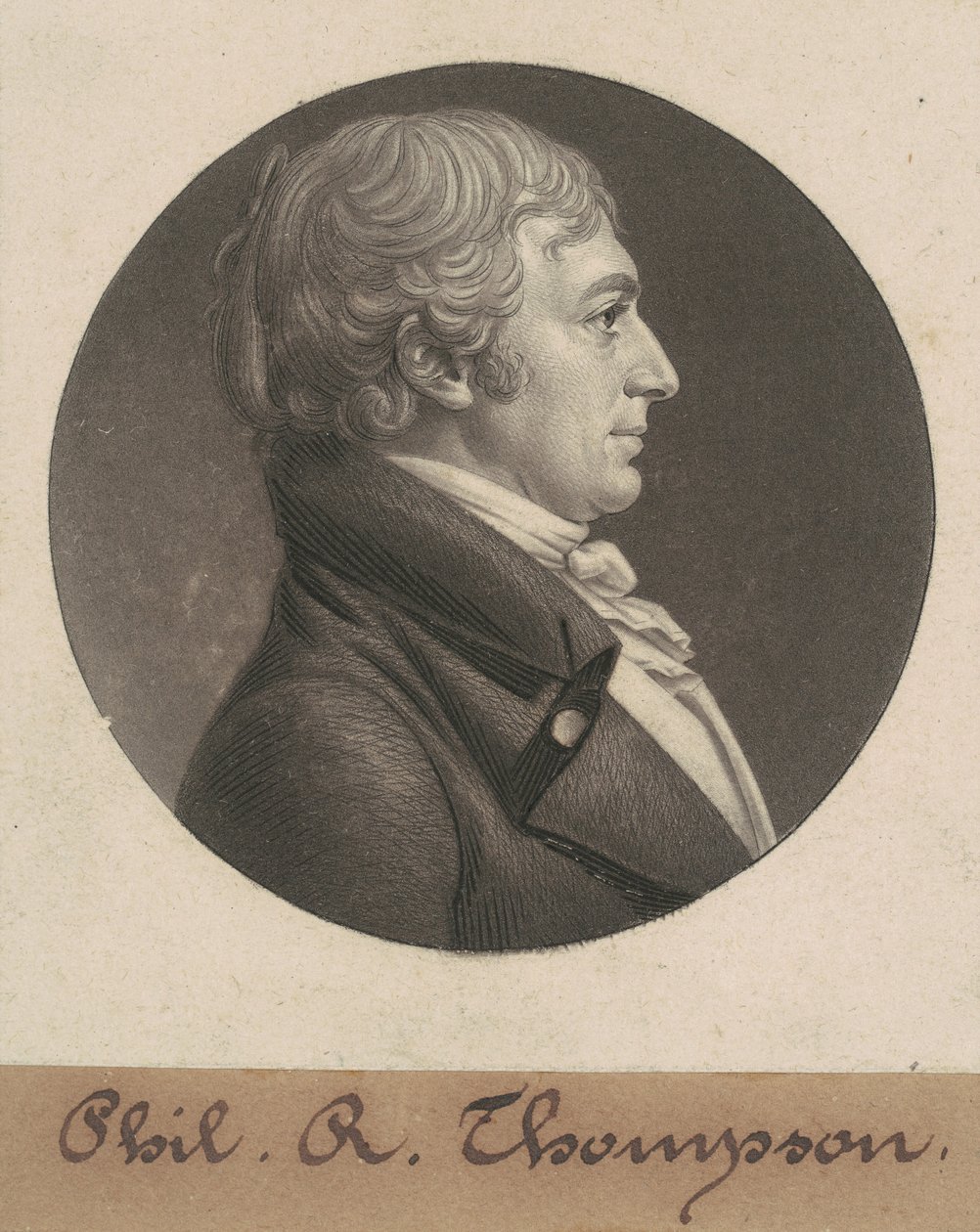 Philip Rootes Thompson af Charles B. J. Févret de Saint Mémin
