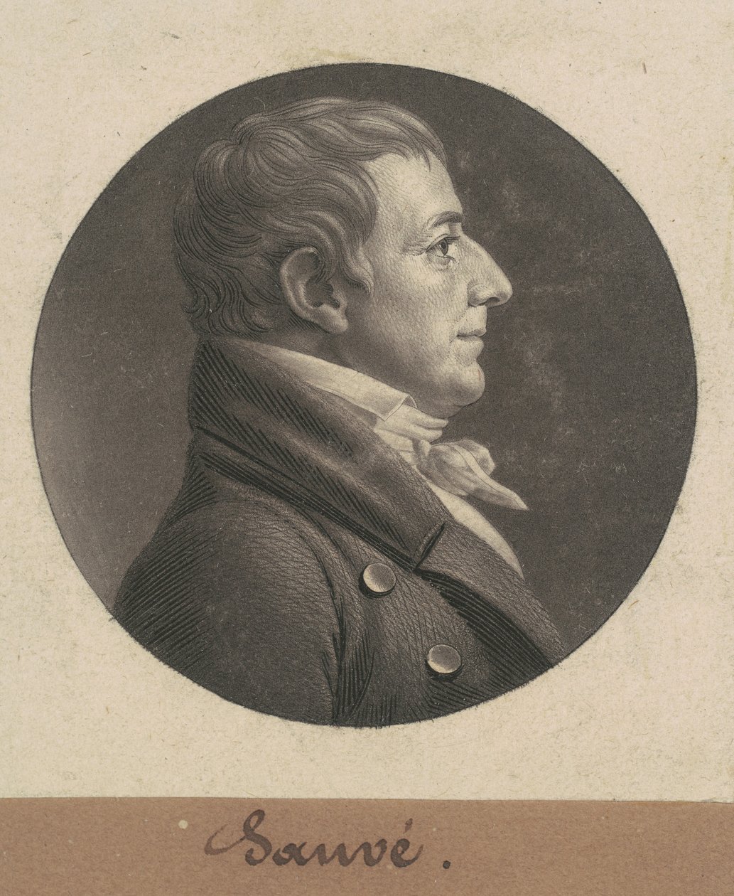 Pierre Sauve af Charles B. J. Févret de Saint Mémin