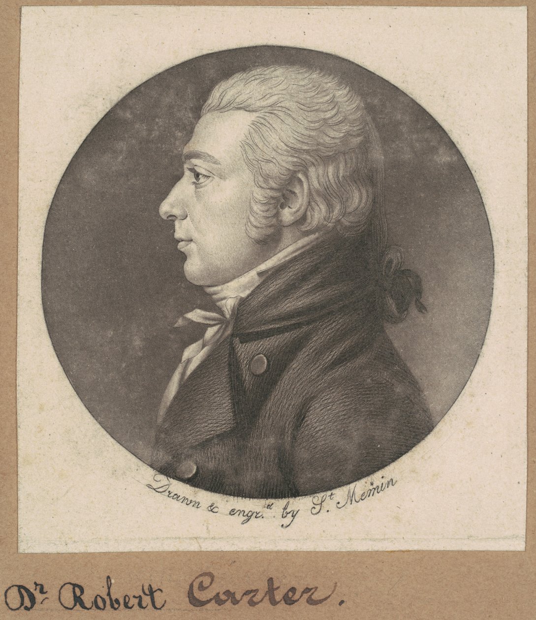 Robert Carter af Charles B. J. Févret de Saint Mémin
