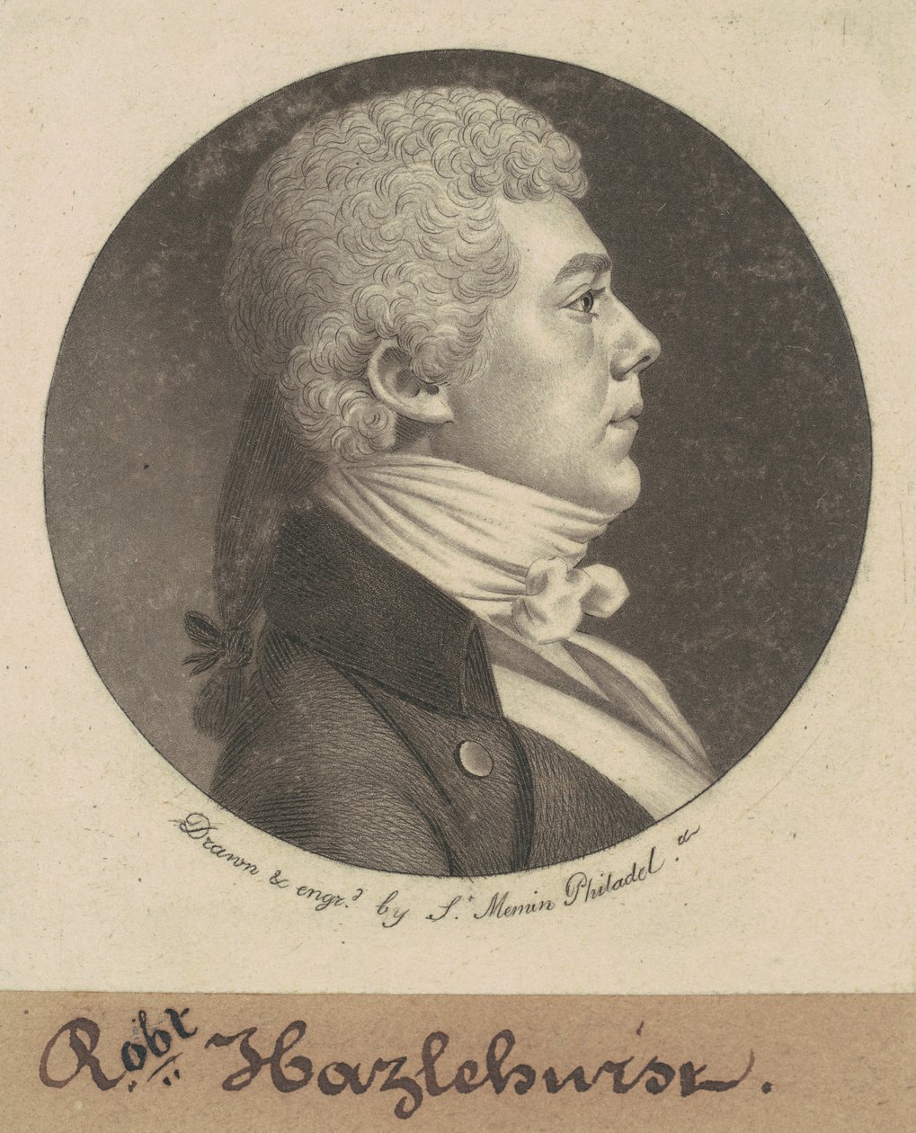 Robert Hazlehurst af Charles B. J. Févret de Saint Mémin