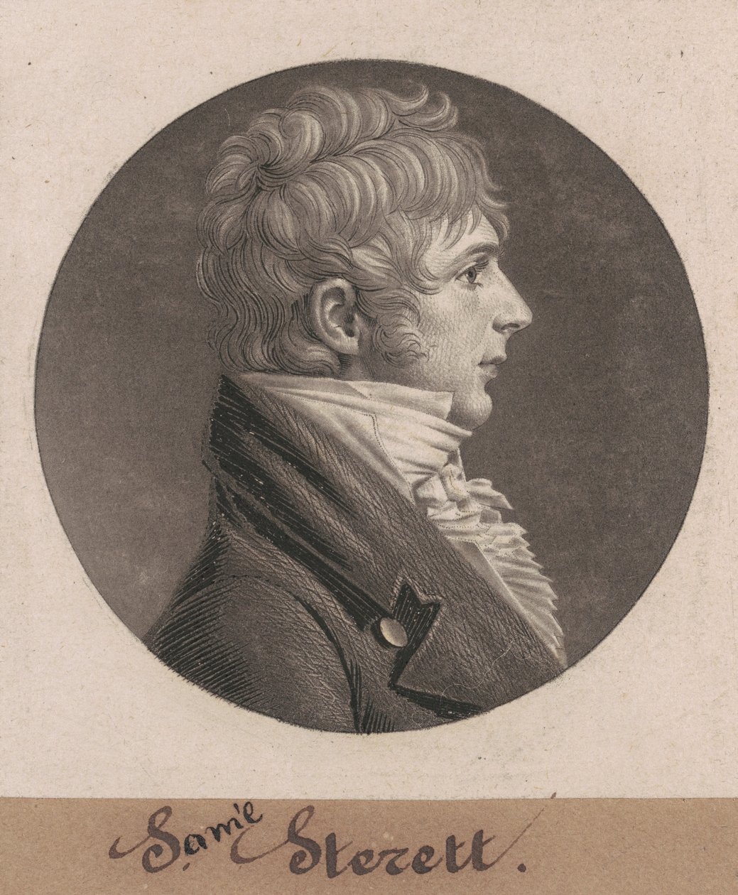 S. Sterett af Charles B. J. Févret de Saint Mémin