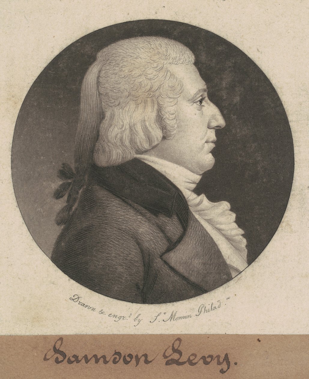 Samson Levy, Jr. af Charles B. J. Févret de Saint Mémin