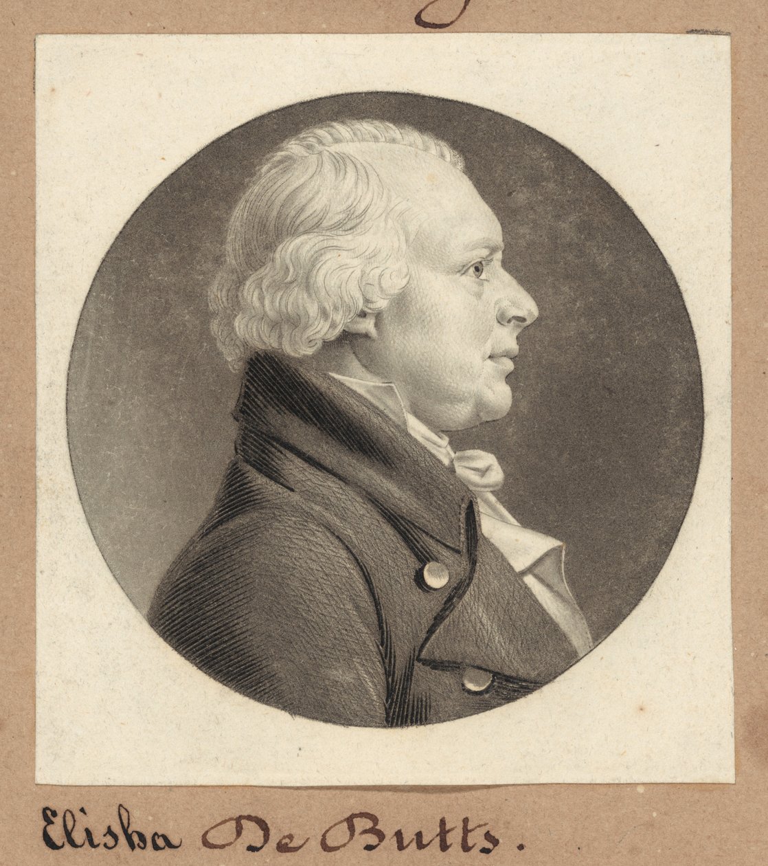Samuel DeButts af Charles B. J. Févret de Saint Mémin