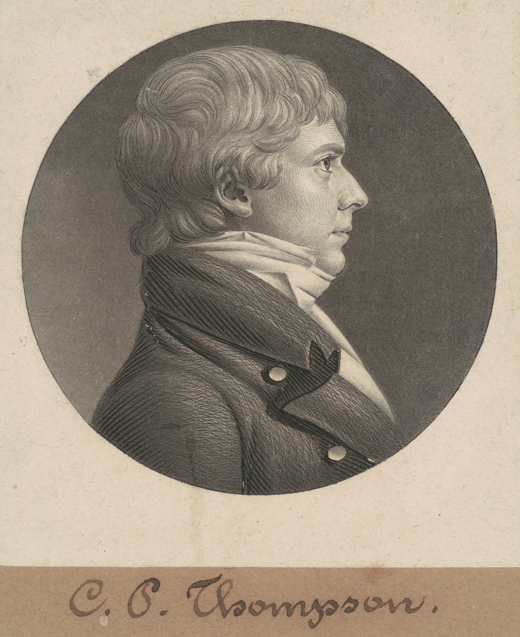 Samuel Hambleton af Charles B. J. Févret de Saint Mémin