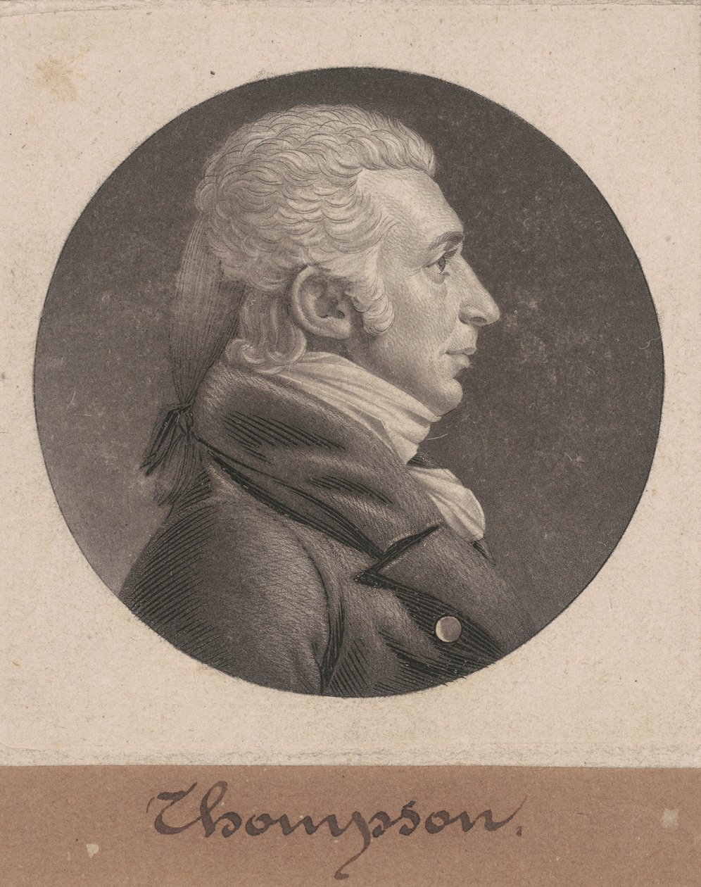 Samuel Hunt, Jr. af Charles B. J. Févret de Saint Mémin