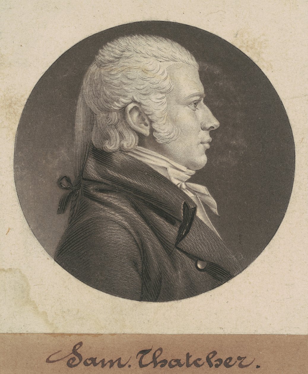 Samuel Thatcher af Charles B. J. Févret de Saint Mémin