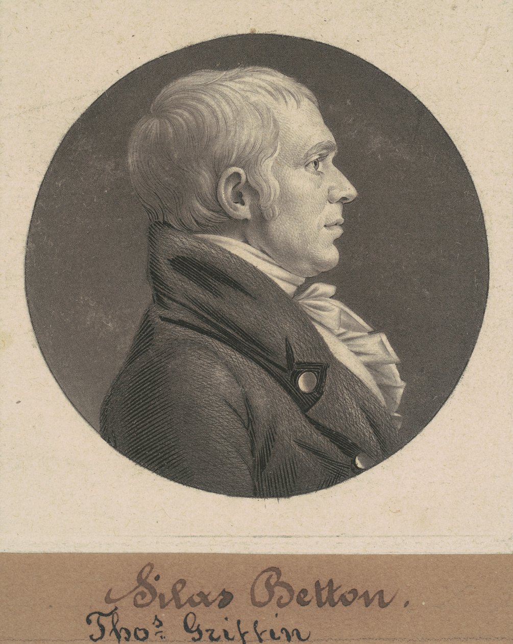 Silas Betton af Charles B. J. Févret de Saint Mémin