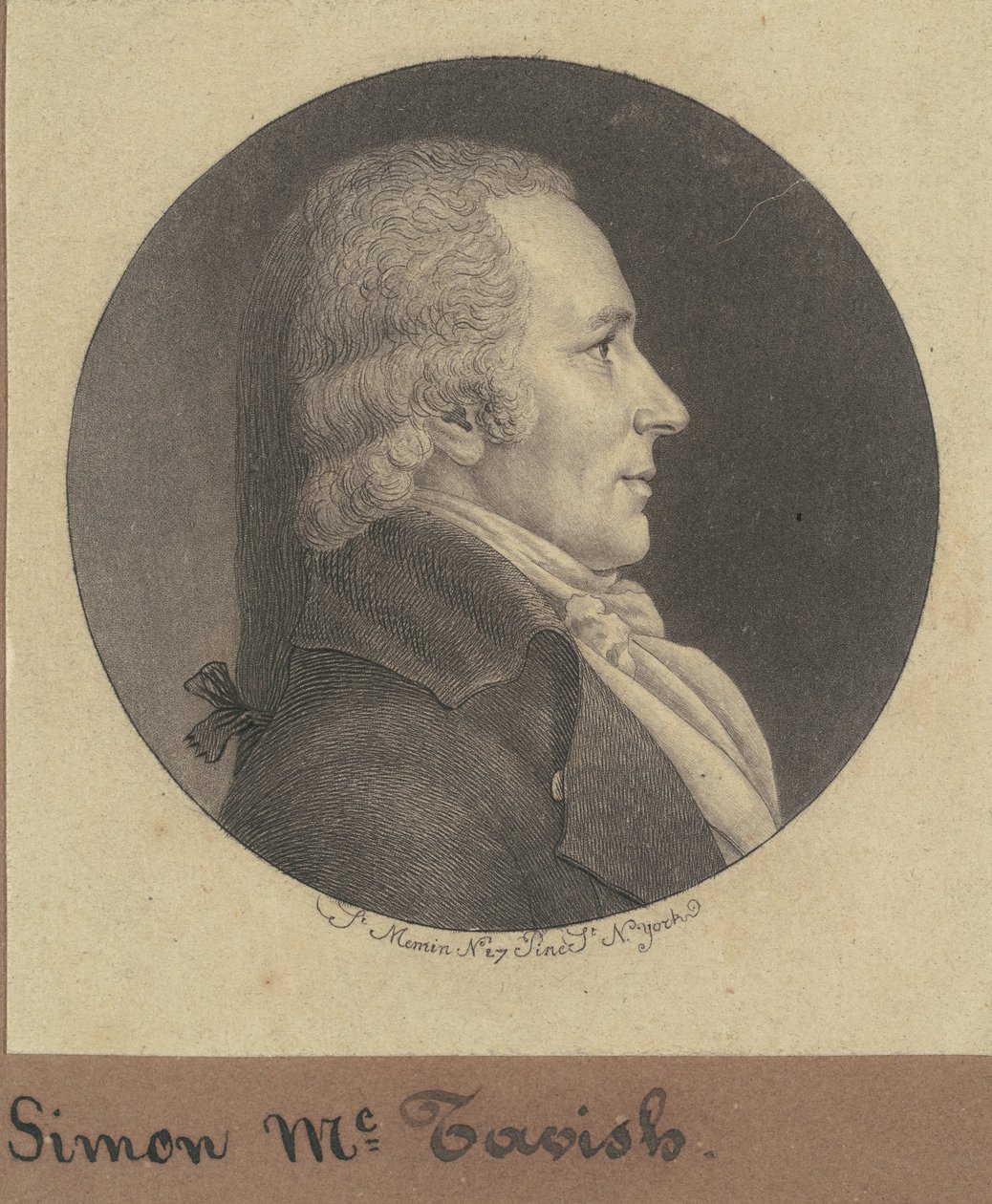 Simon McTavish af Charles B. J. Févret de Saint Mémin