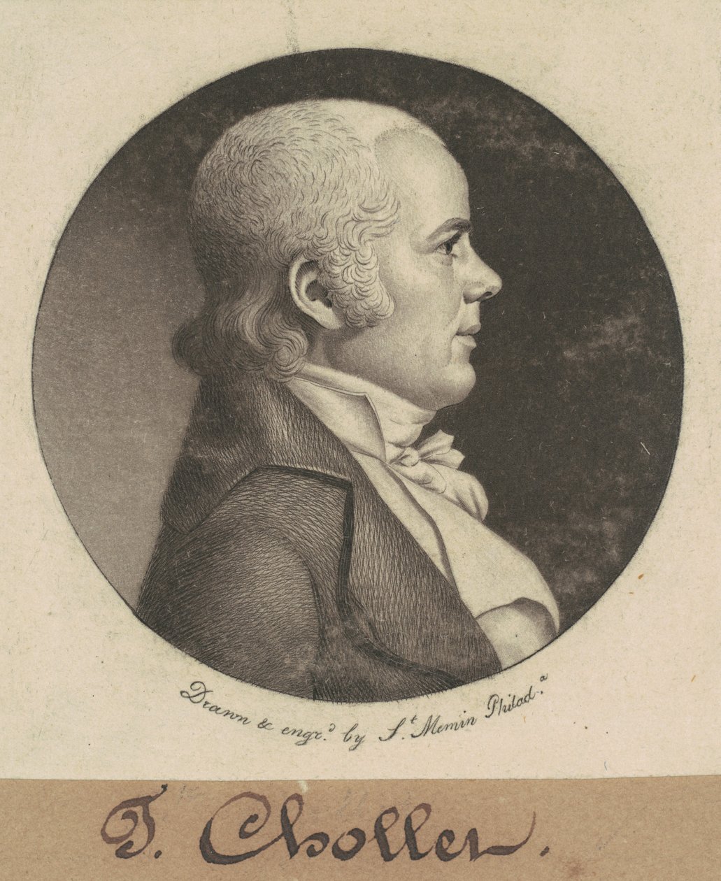 T. Chollet af Charles B. J. Févret de Saint Mémin