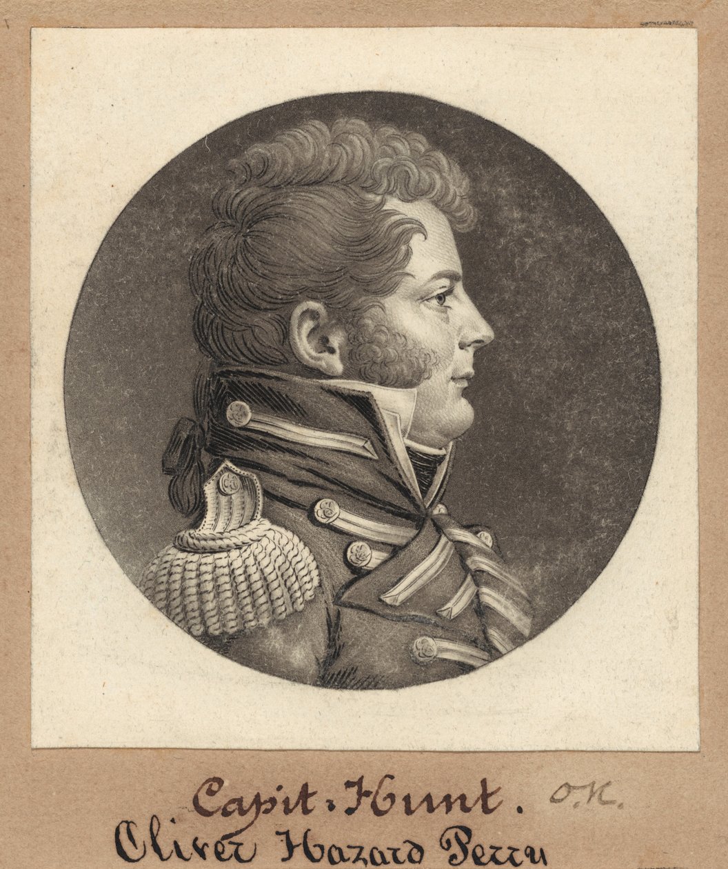Theodore Hunt af Charles B. J. Févret de Saint Mémin
