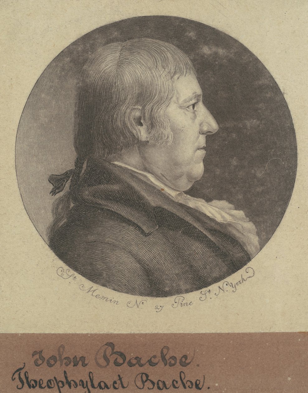Theofylakt Bache af Charles B. J. Févret de Saint Mémin