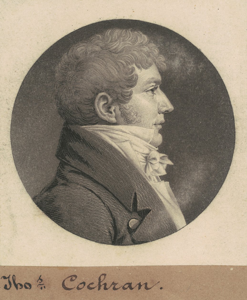 Thomas Cochran af Charles B. J. Févret de Saint Mémin