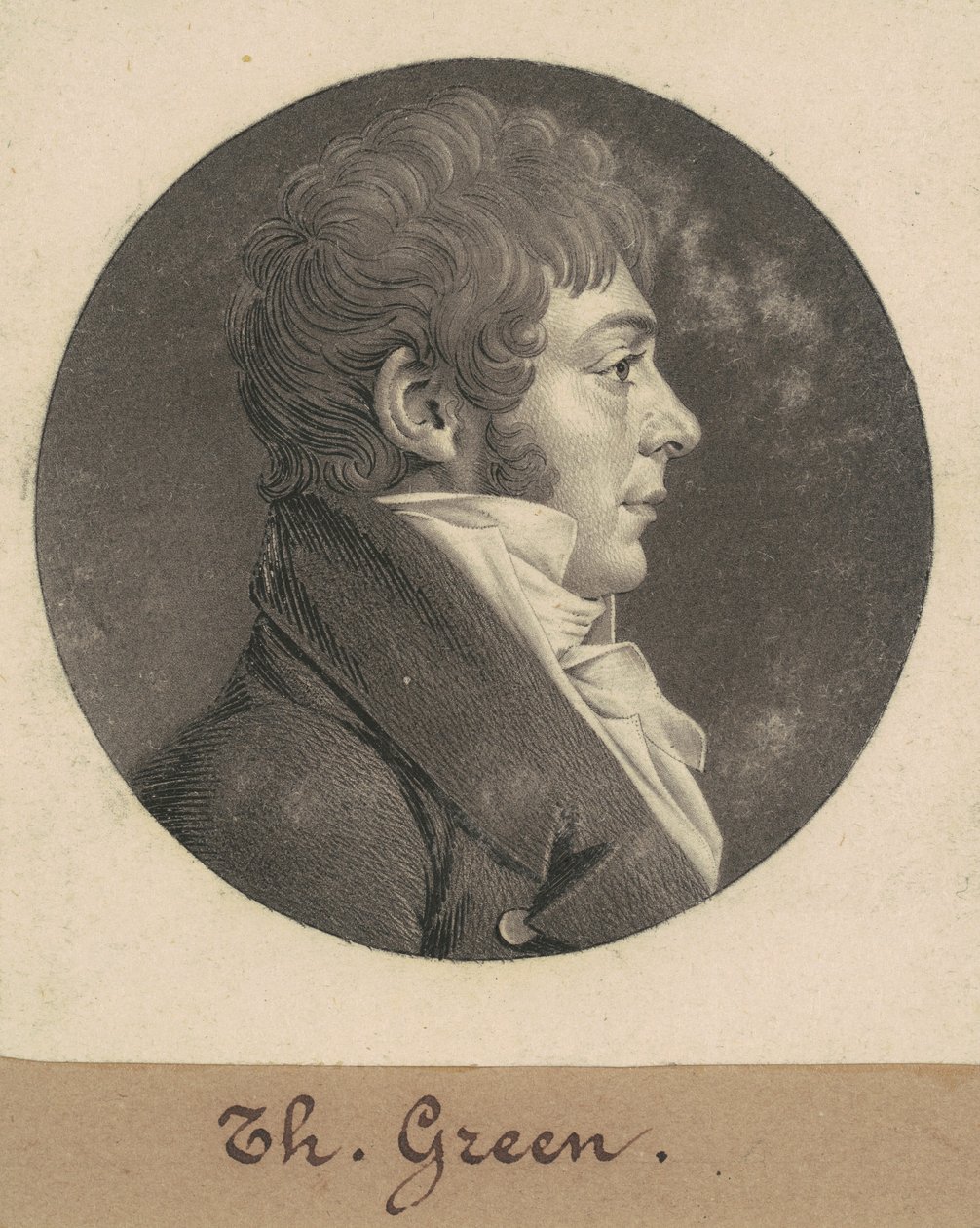 Thomas Grøn af Charles B. J. Févret de Saint Mémin
